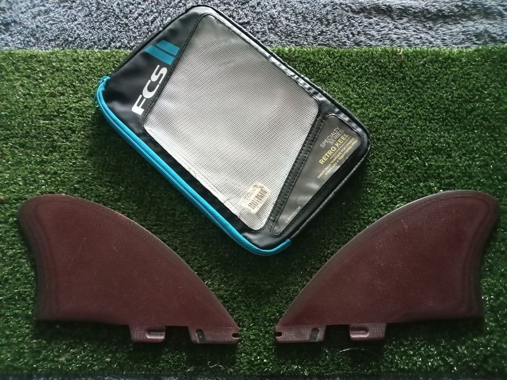 Fcs2 Retro keel twin fins