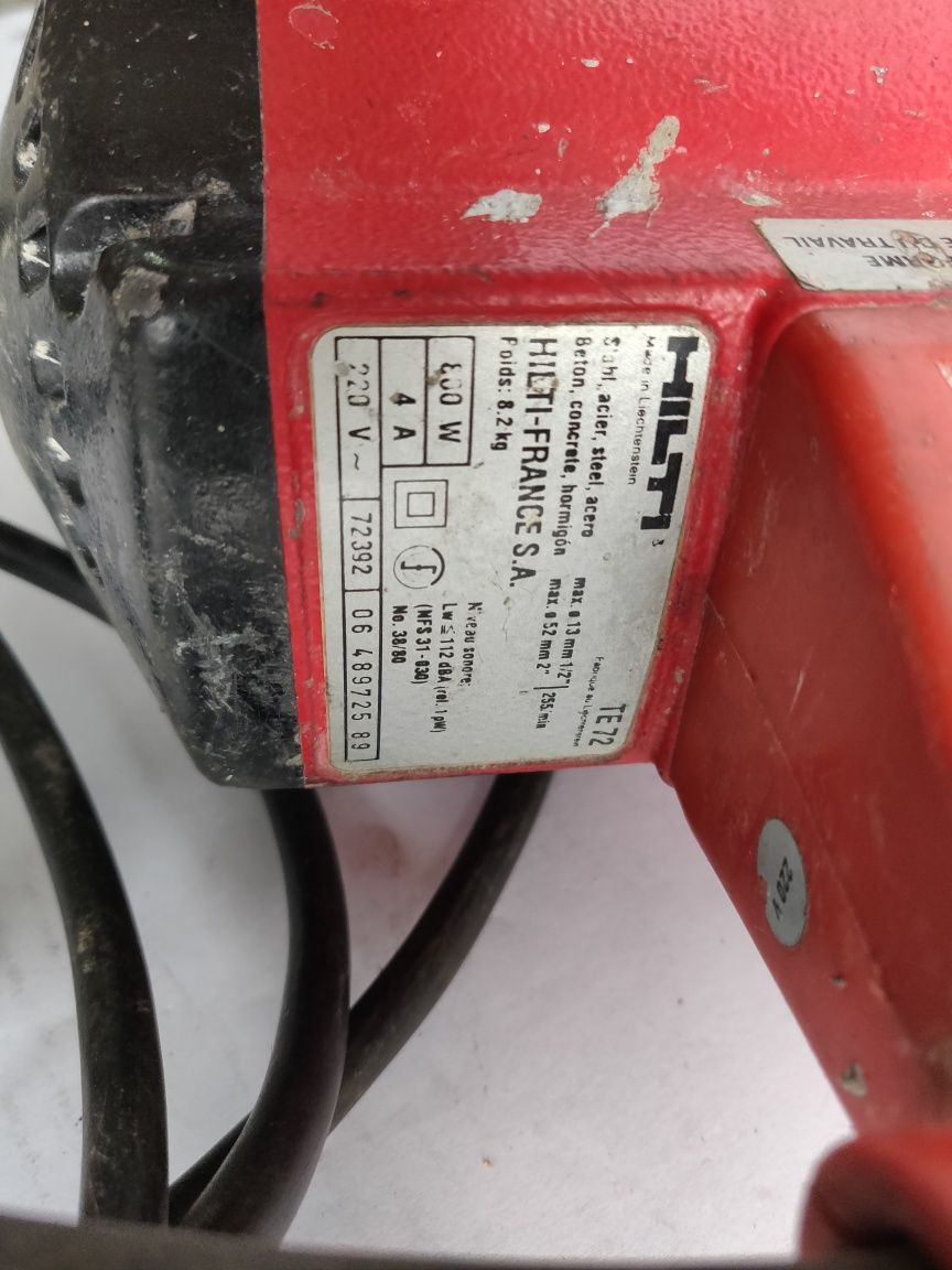 Martelo demolidor HILTI - TE 72