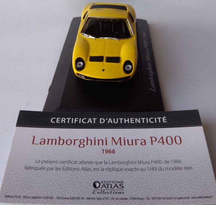 Lamborghini Miura P400 de 1966