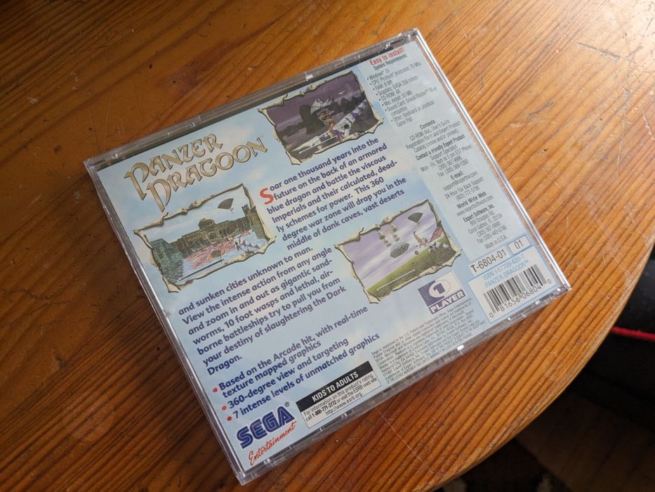Panzer Dragoon - SEGA PC (CD-ROM)