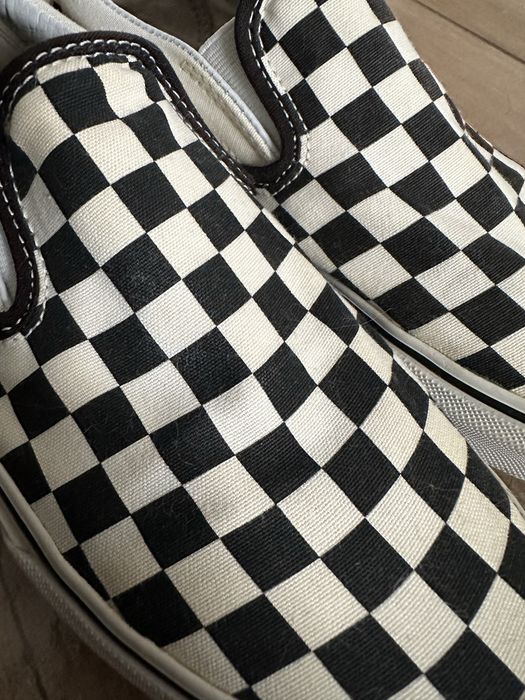 Vans buty slip on checkerboard