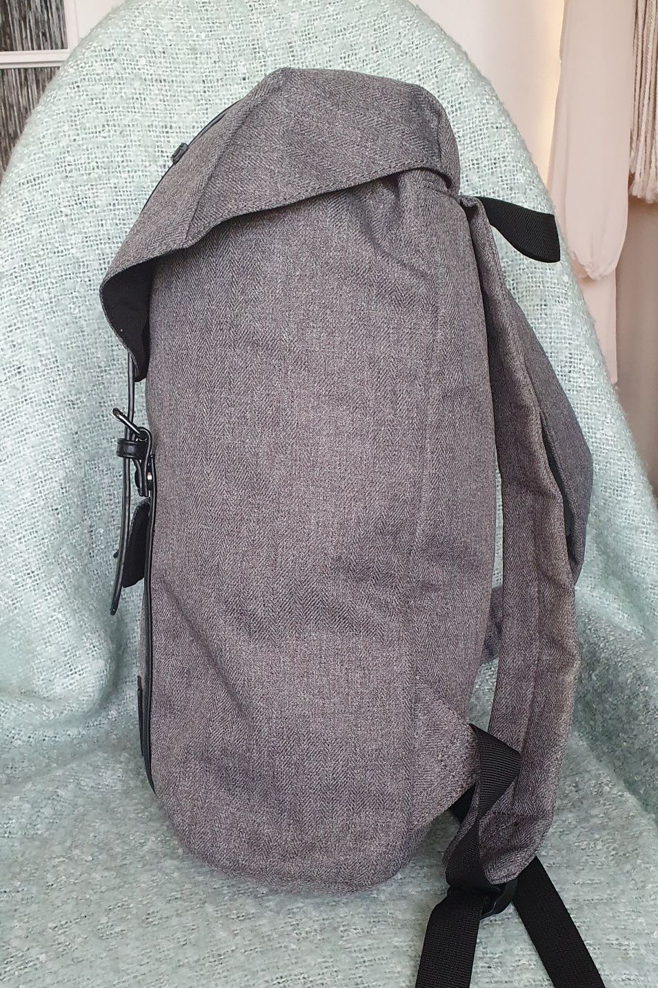 Plecak Yourturn Zalando szary unisex minimalistyczny