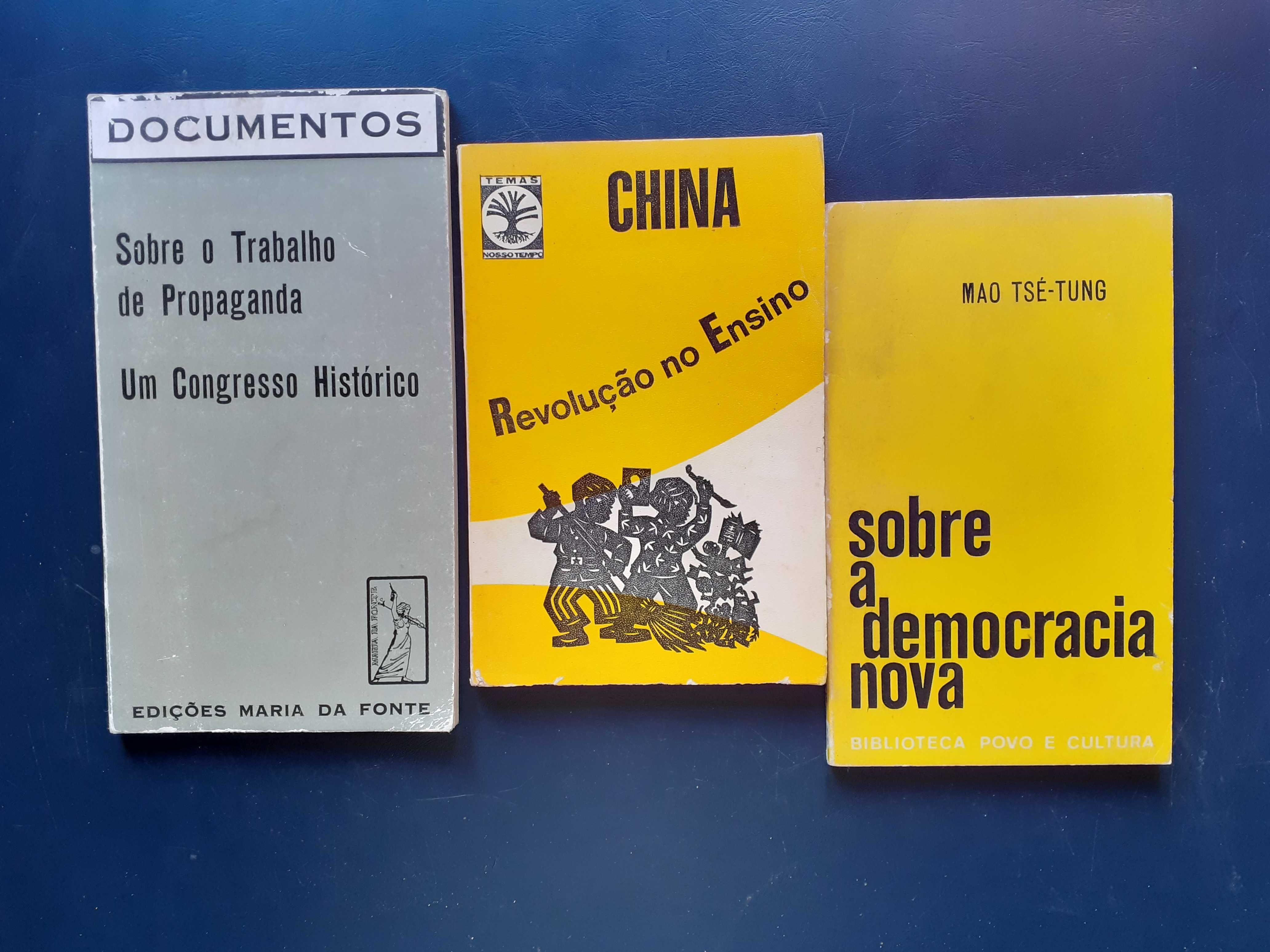 Livros sobre a China e o Maoísmo