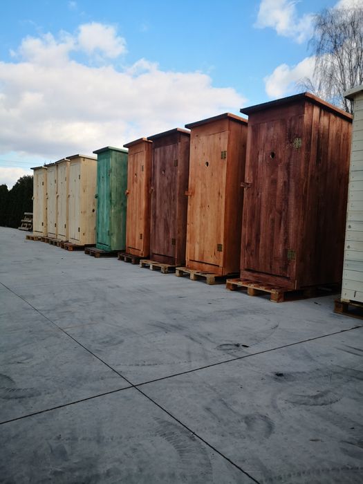 Toaleta Drewniana Zwykła WC Wychodek Ustęp Gruba Deska 2.5cm PROMOCJA