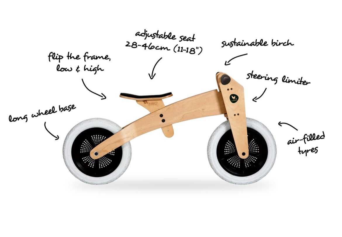 Bicicleta Wishbone (2 RODAS) - CRIANÇA (1,5 aos 5 anos)