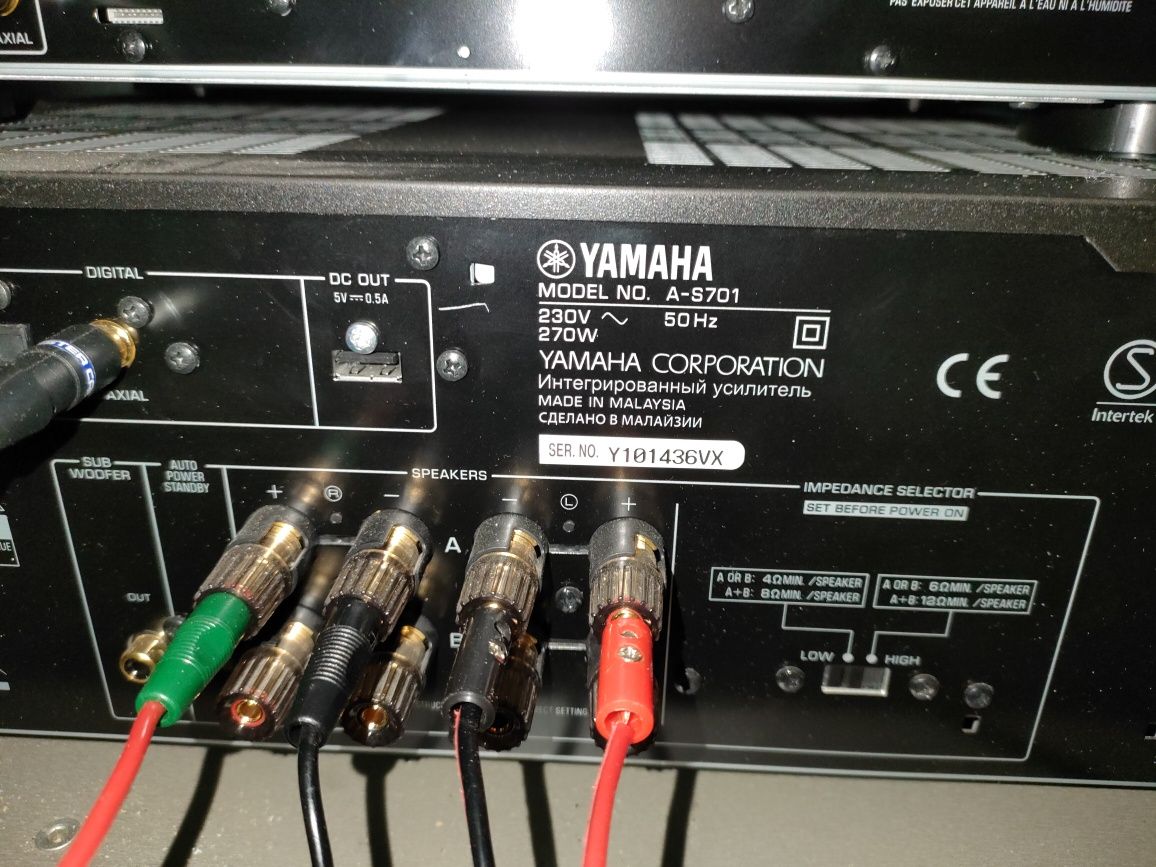 Komplet Yamaha a-s701 plus cd s 700 wzmacniacz i cd