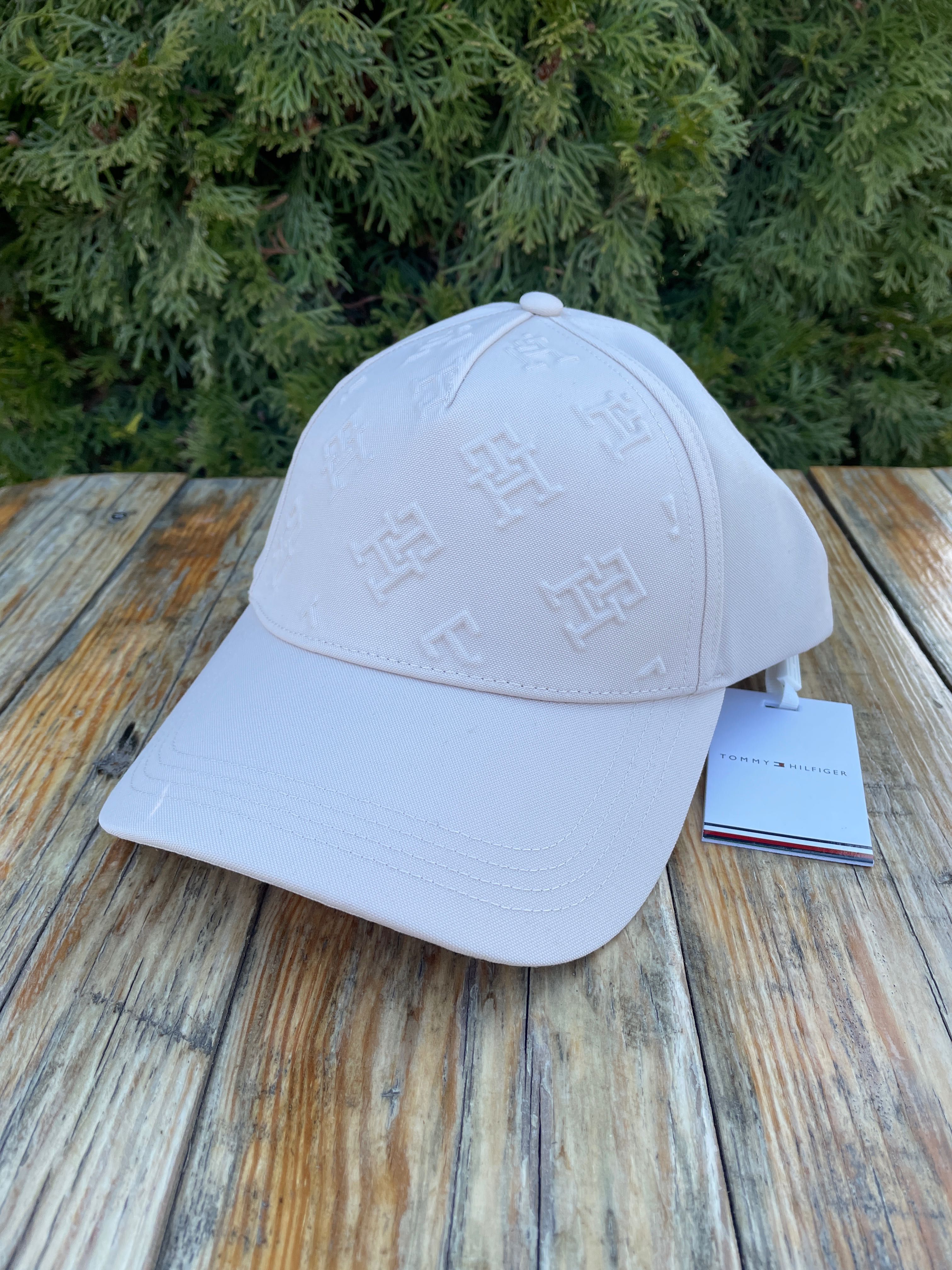 Кепка tommy hilfiger бейсболка (томми allover th logo cap)с америки