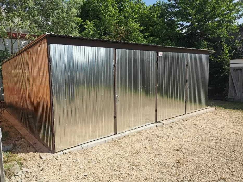 Garaż blaszak 6x5 Schowek Magazyn Garaż blaszany 4x6 6x5 6x6 4x5 5x7