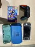 Nintendo switch lite szare + akcesoria