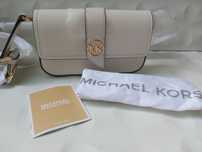 NOWA oryginalna torebka MICHAEL KORS mala beżowa listonoszka