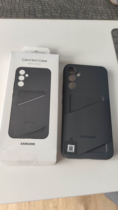 Etui Samsung Galaxy A34 5G ze slotem na kartę 
karte