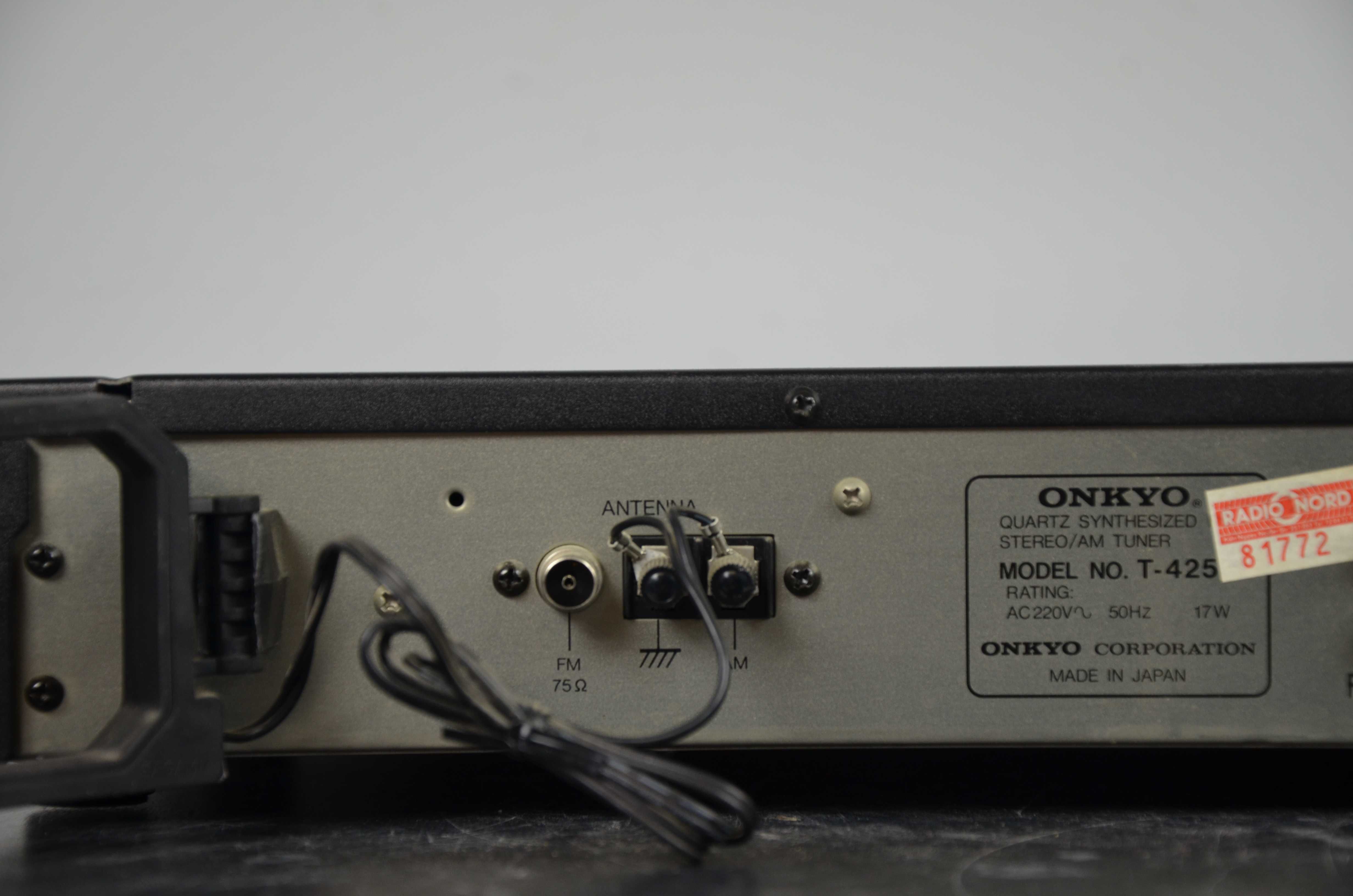 ONKYO INTEGRA T-4250 Topowy tuner okazja JAPAN