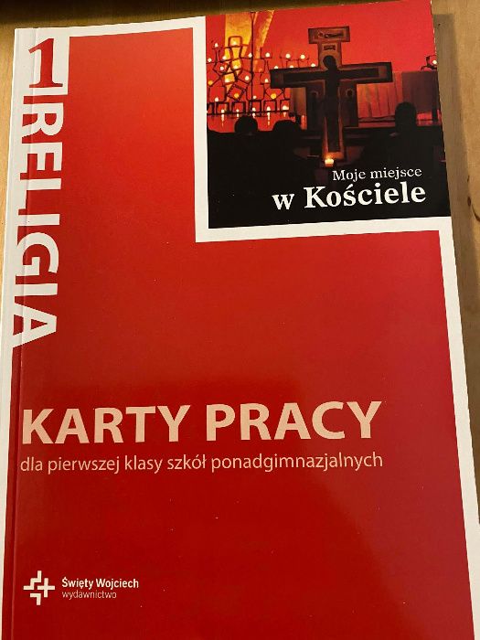 Karty pracy wydawnictwo św. Wojciecha: "Moje miejsce w Kościele"