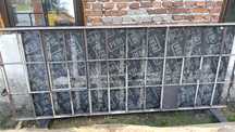 Rama okna retro loft 300x120