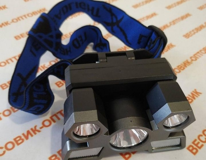 Налобний ліхтарик світлодіодний — 5 діодів