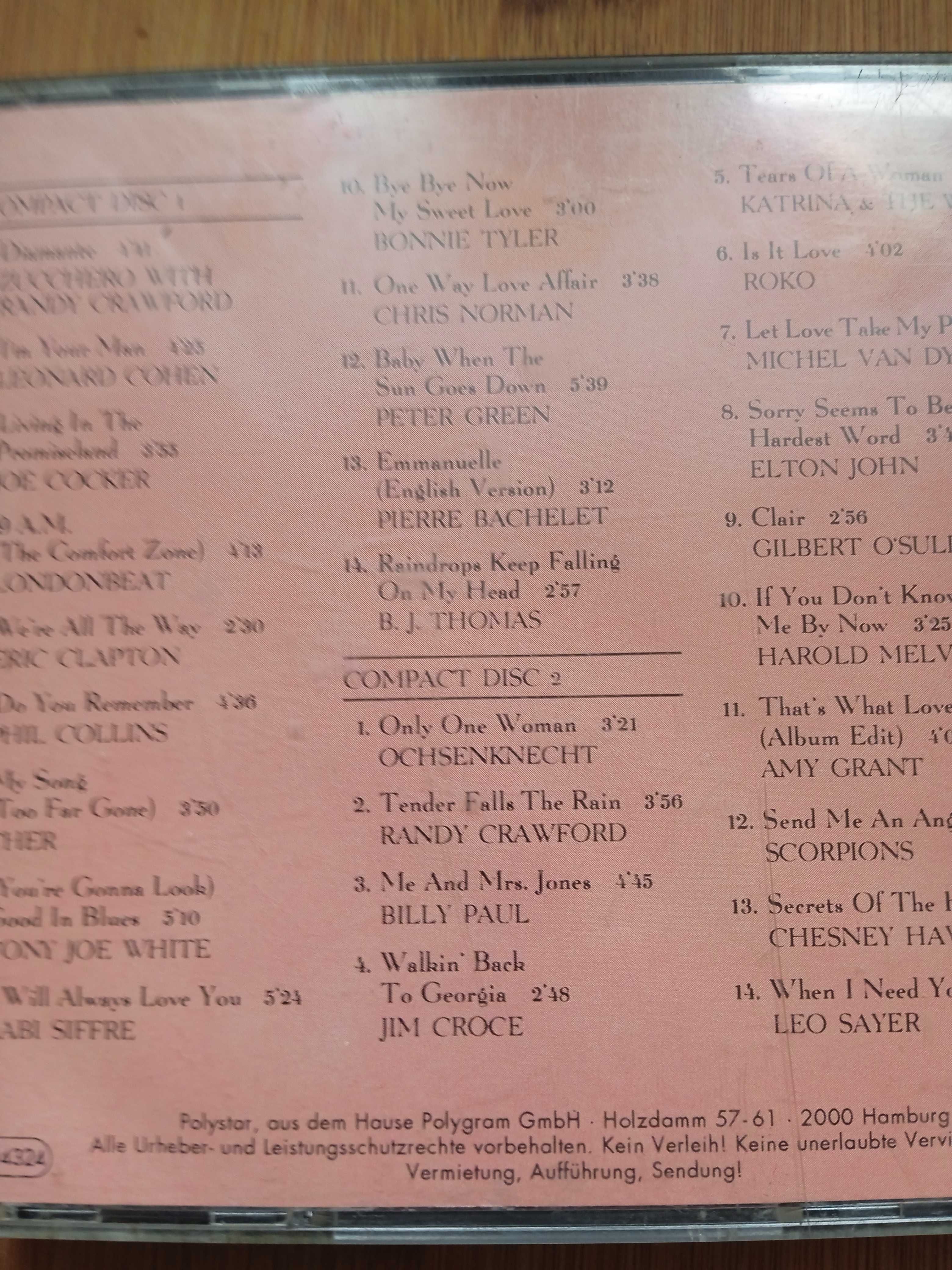 Płyta CD Audio Zart Rock Vol. 2 Die Sanften Schmusesongs - 2 CD.