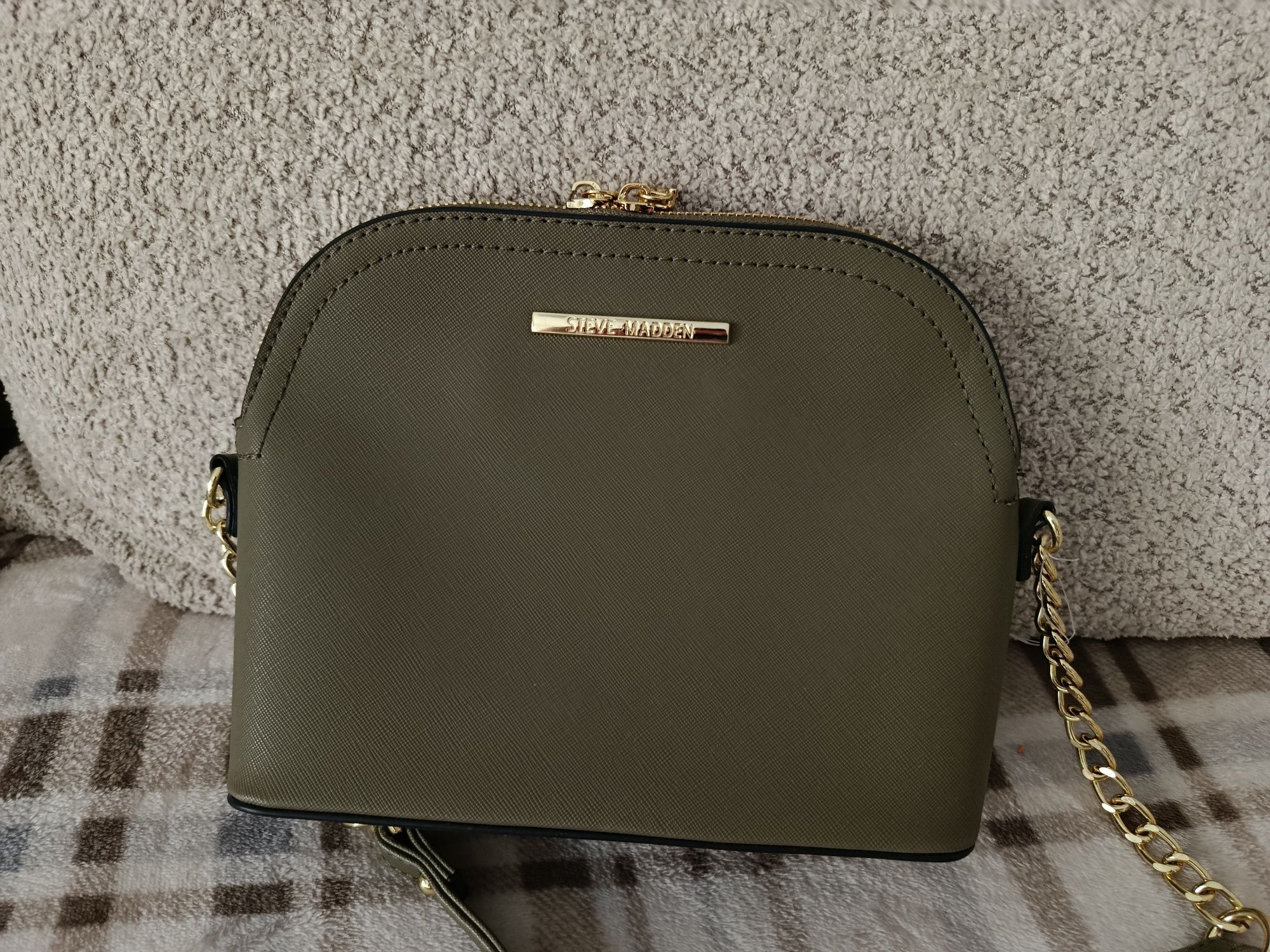 Steve Madden oliwkowa torebka damska