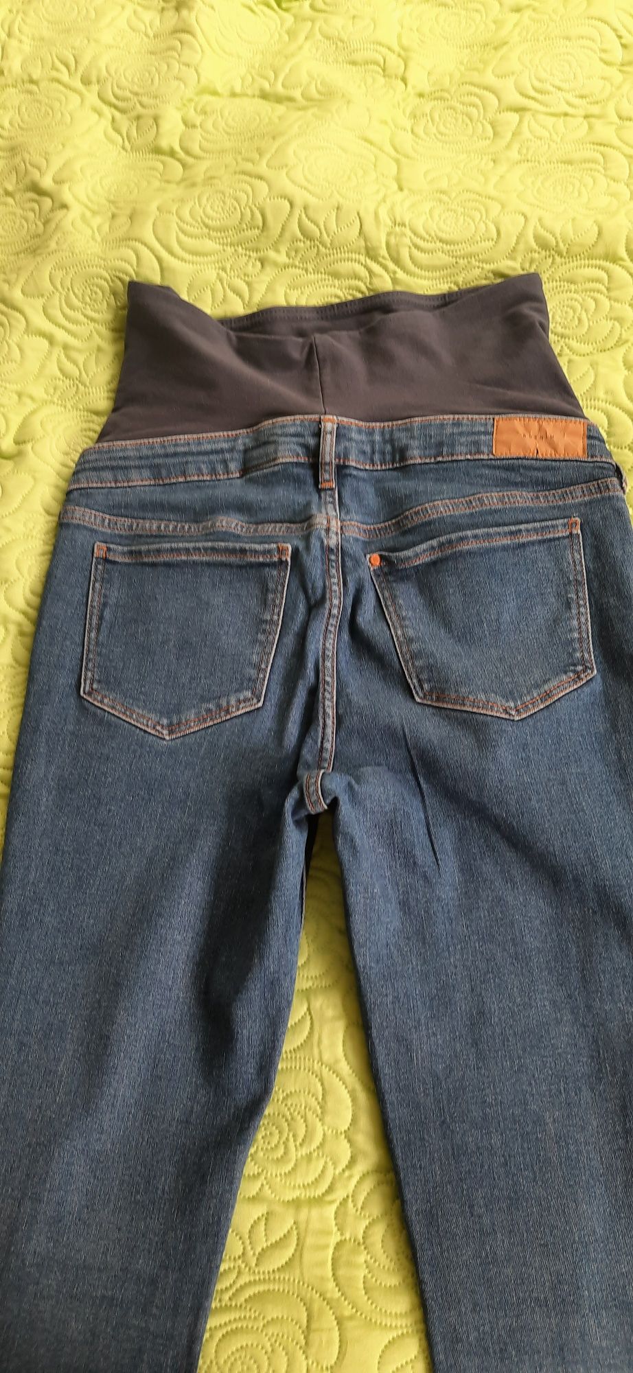 Spodnie  jeansowe ciążowe hm 38