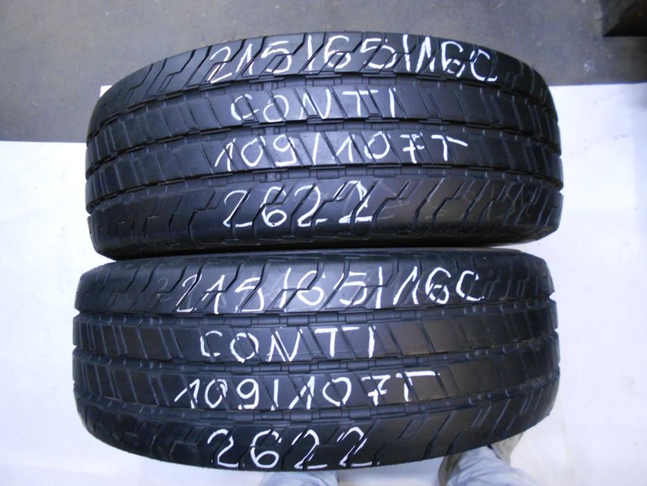 OPONY 215/65R16C CONTINENTAL CONTI VAN CONTACT 100 DOT 2622 10MM