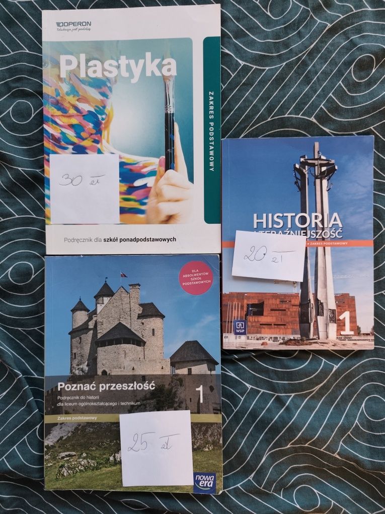 Podręczniki, ćwicz.  kl. 1, 2 - LO/Technikum