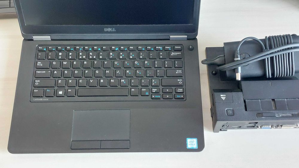 DELL Latitude E5470 zadbany zdrowa bateria modem LTE + stacja dokująca