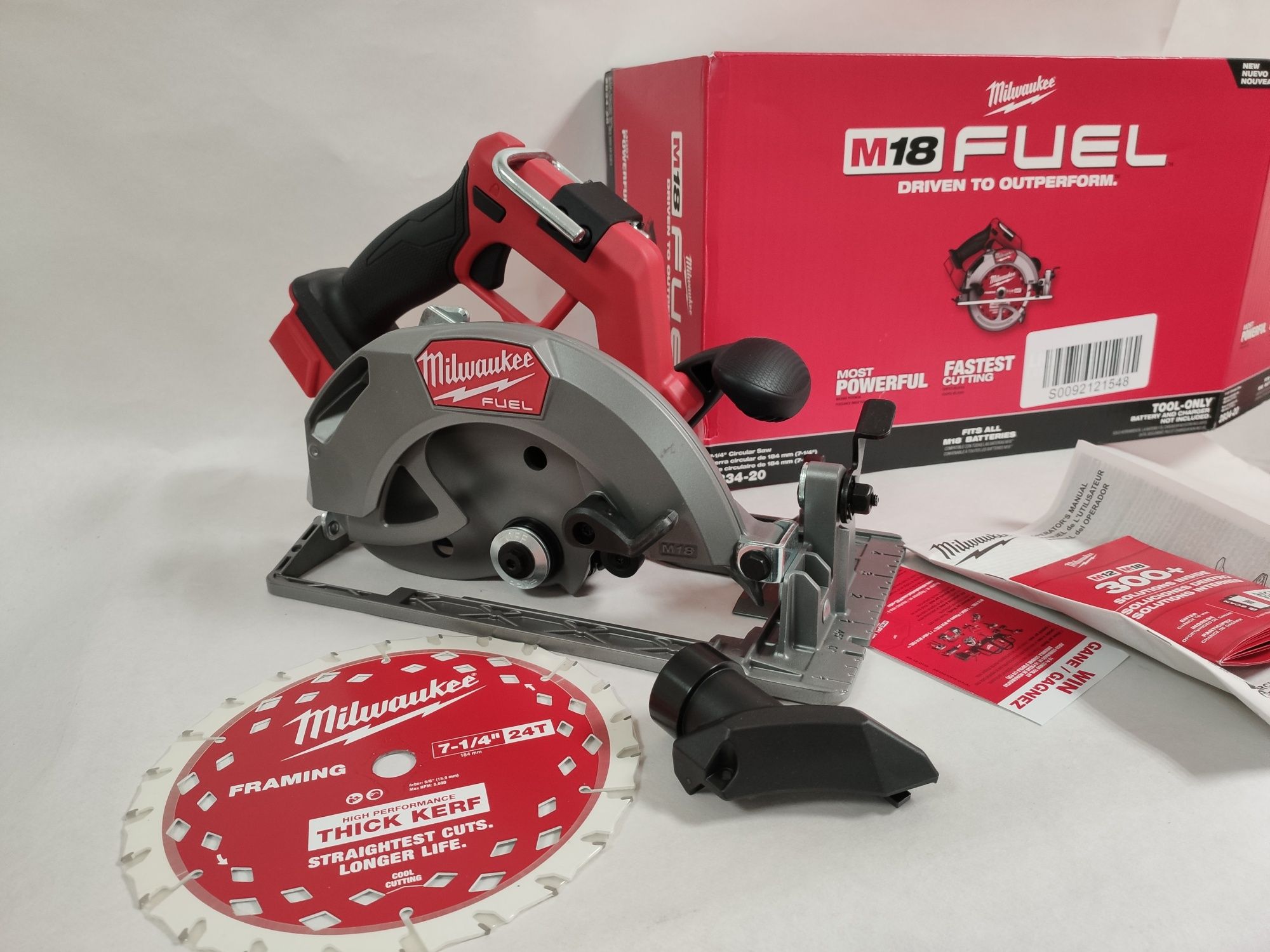 Оригінальна безщіткова дискова пила Milwaukee M18 FUEL 2834-20