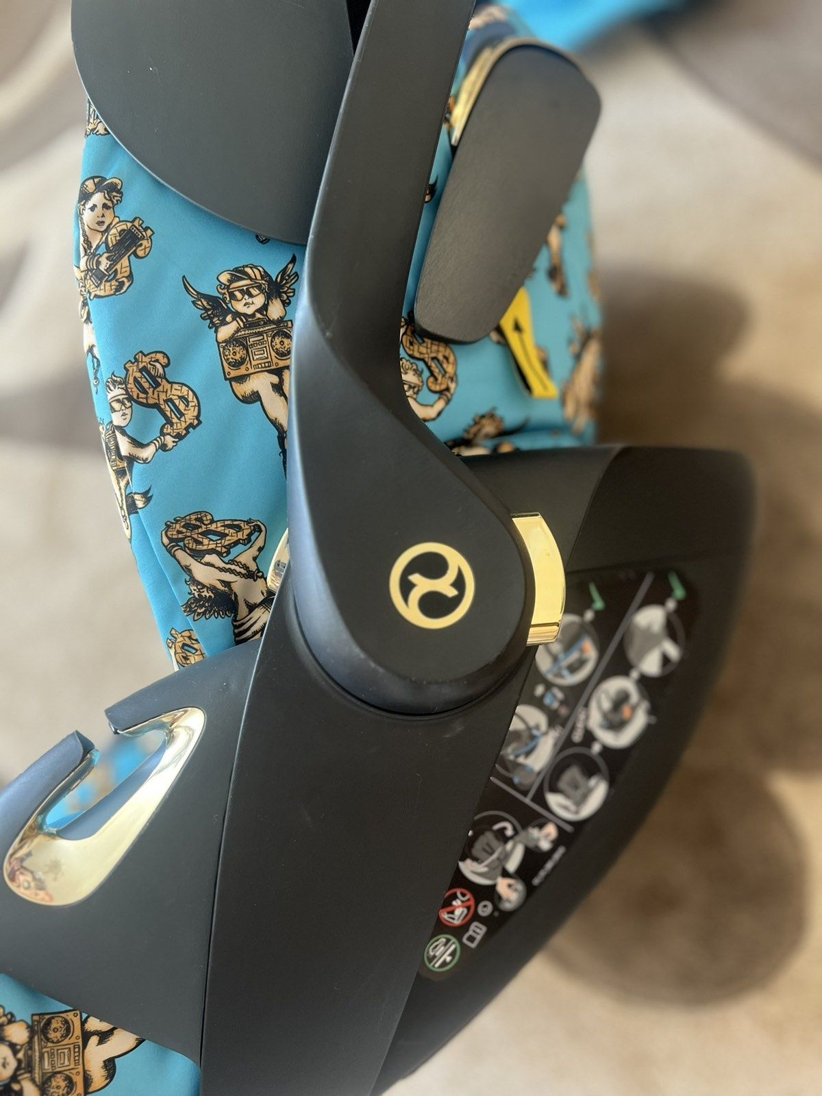 Cybex Priam Jeremy Scott Cherubs Blue