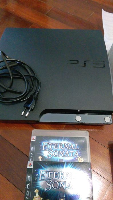 PS3 slim playstation 3 + Nintendo Wii