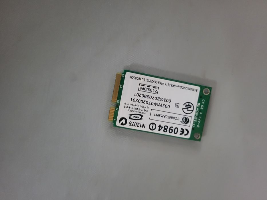 Sprzedam kartę sieciową do laptopa  HP COMPAQ 6830 S