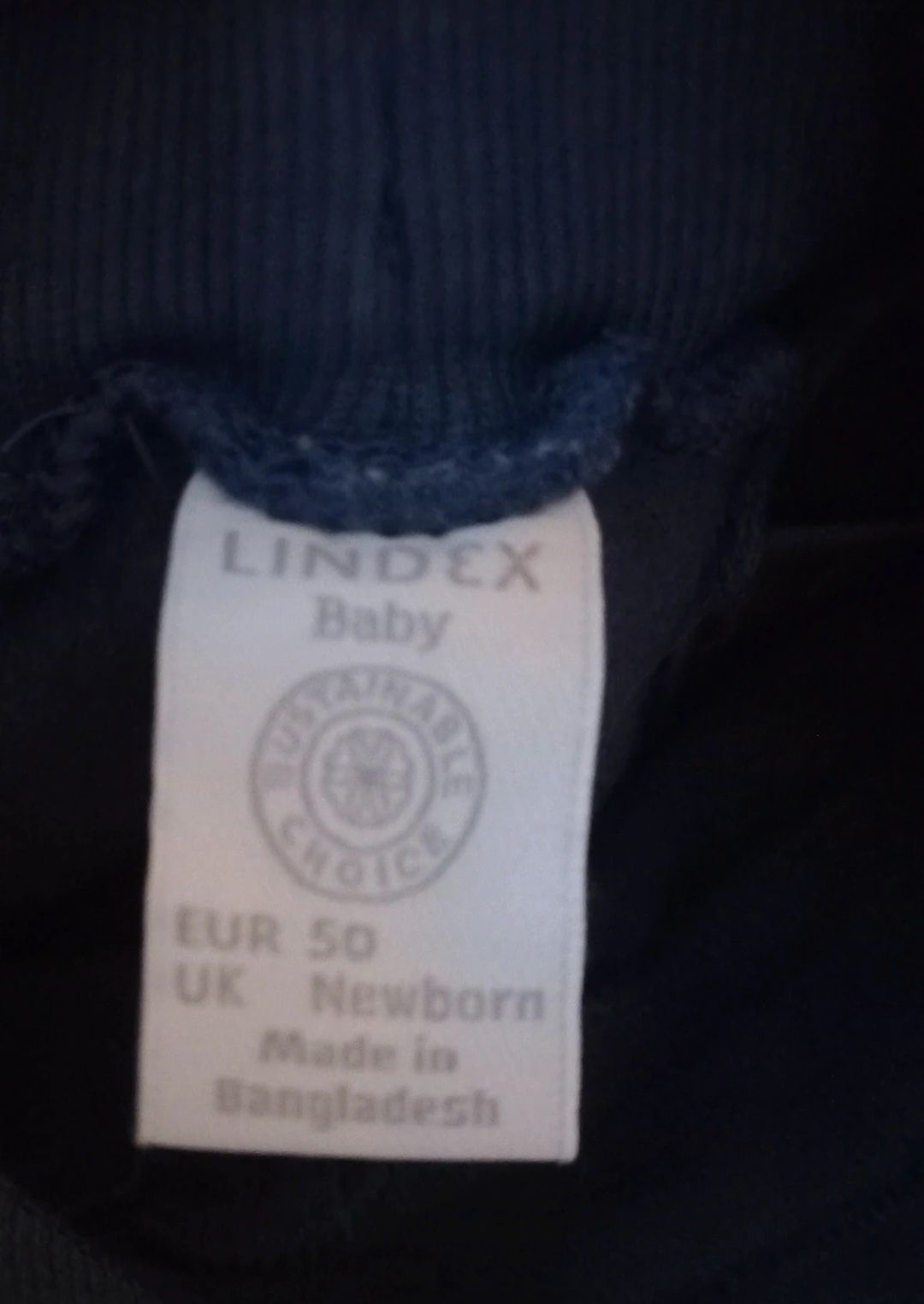 Spodnie lindex dla noworodka.