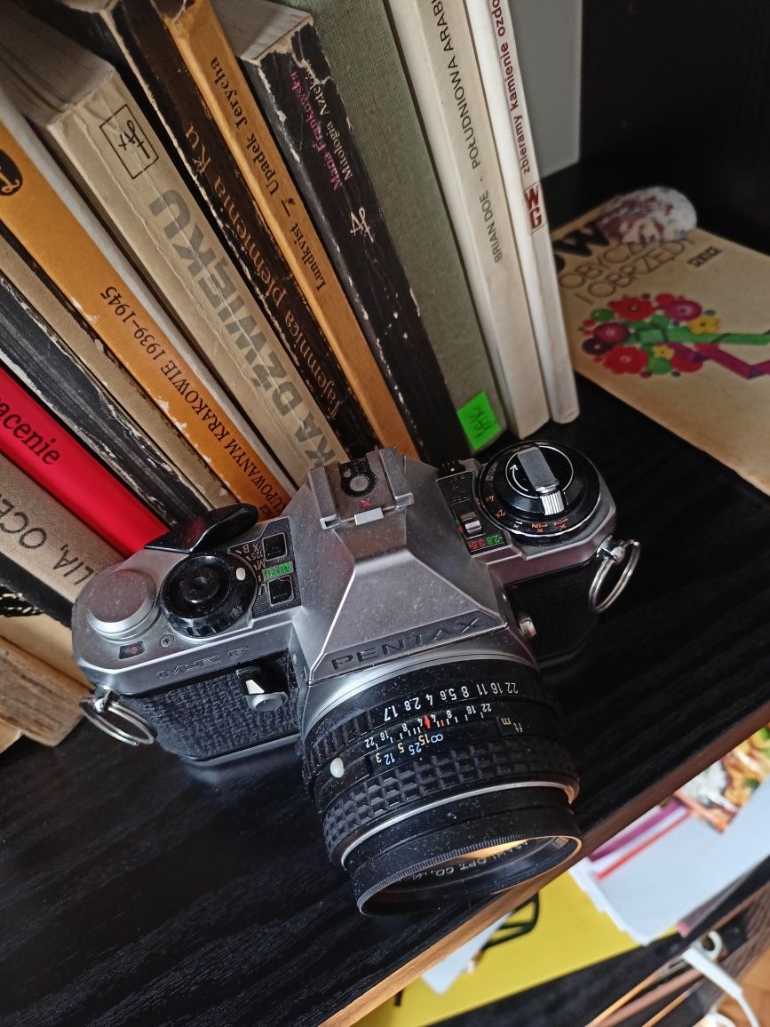 pentax me F aparat analogowy lustrzanka vintage