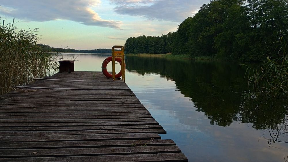 Urocza Działka Mazury z Pierwszą linią brzegową na Półwyspie Jeziora W