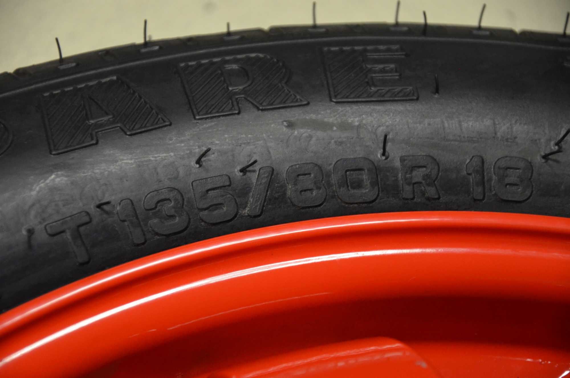 Koło Dojazdowe 135/80 r18 Aston Martin Jaguar et15 5x120 Wysyłka 25zł