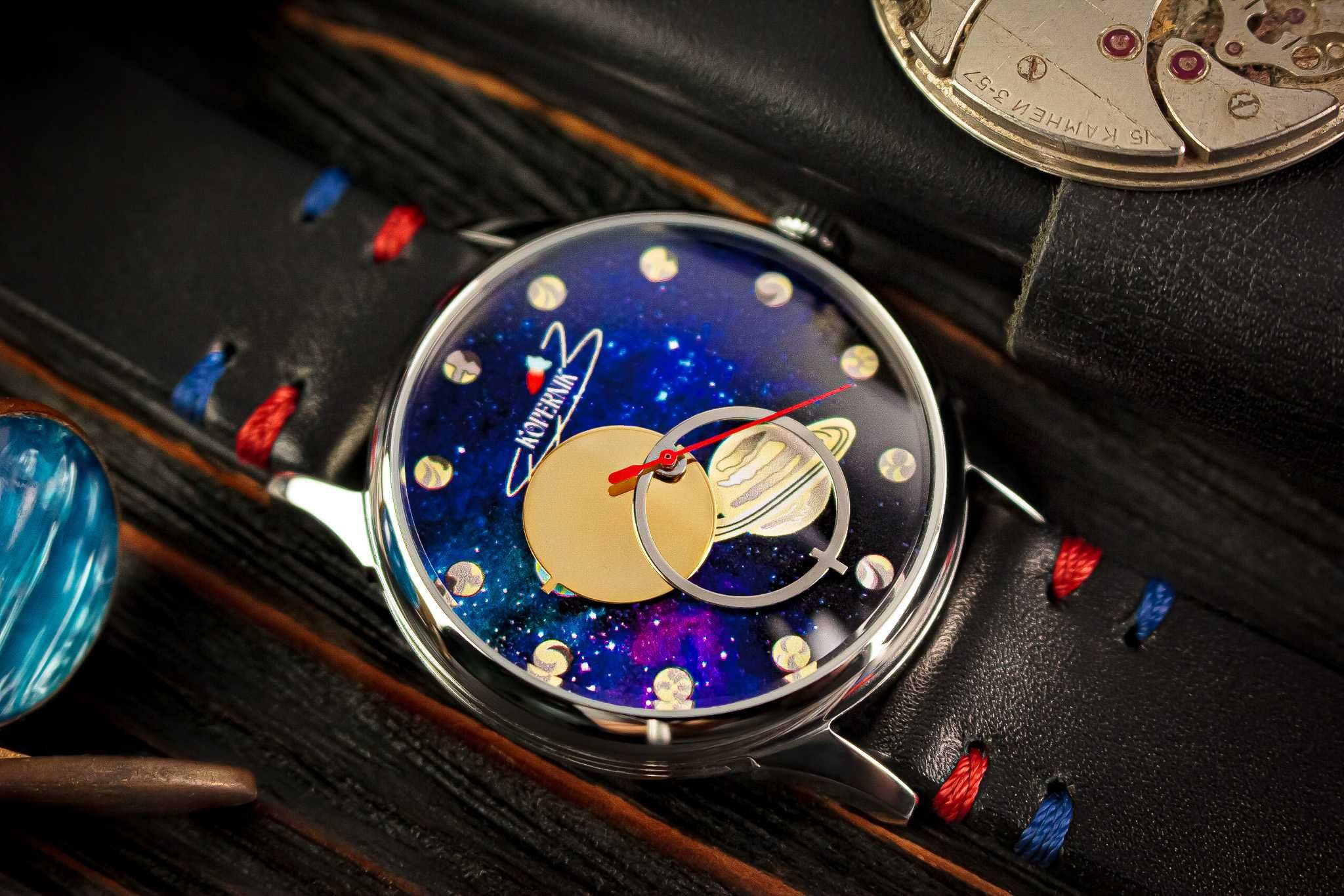 Механические наручные часы Ракета Коперник в лунном стиле