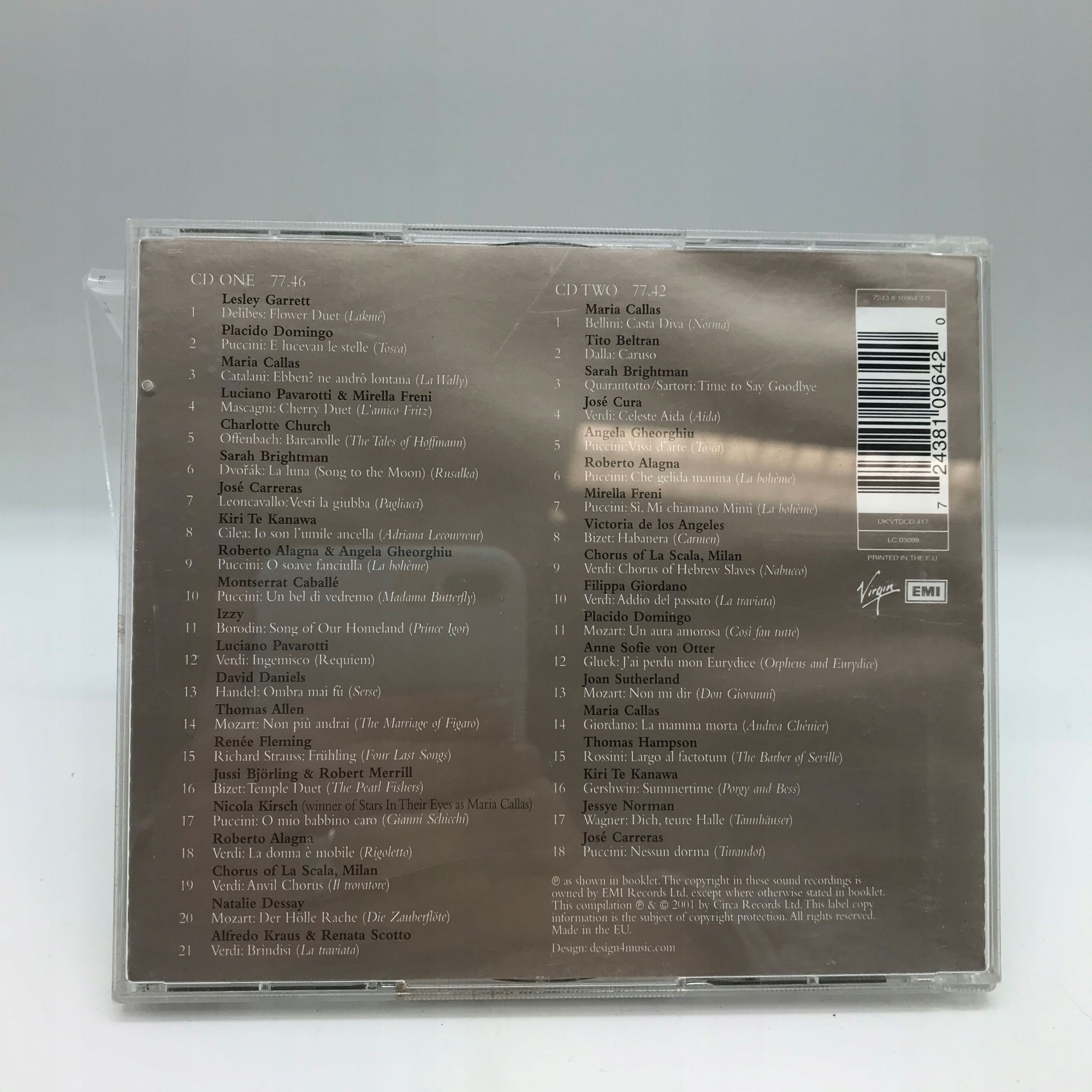 Cd - Various - The Opera Album 2002