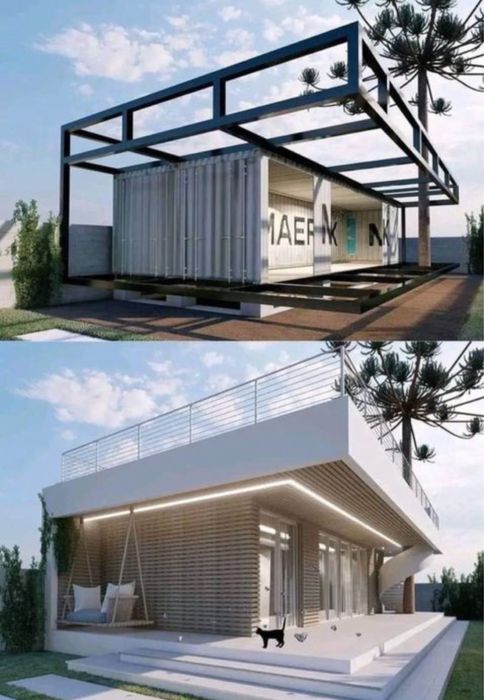 Casa modelar/contentor