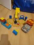 Zestaw do piasku kinetycznego bob budowniczy plus betoniarka playdoh