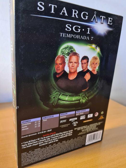 Sétima temporada da série de ficção científica "Stargate SG-1" em DVD