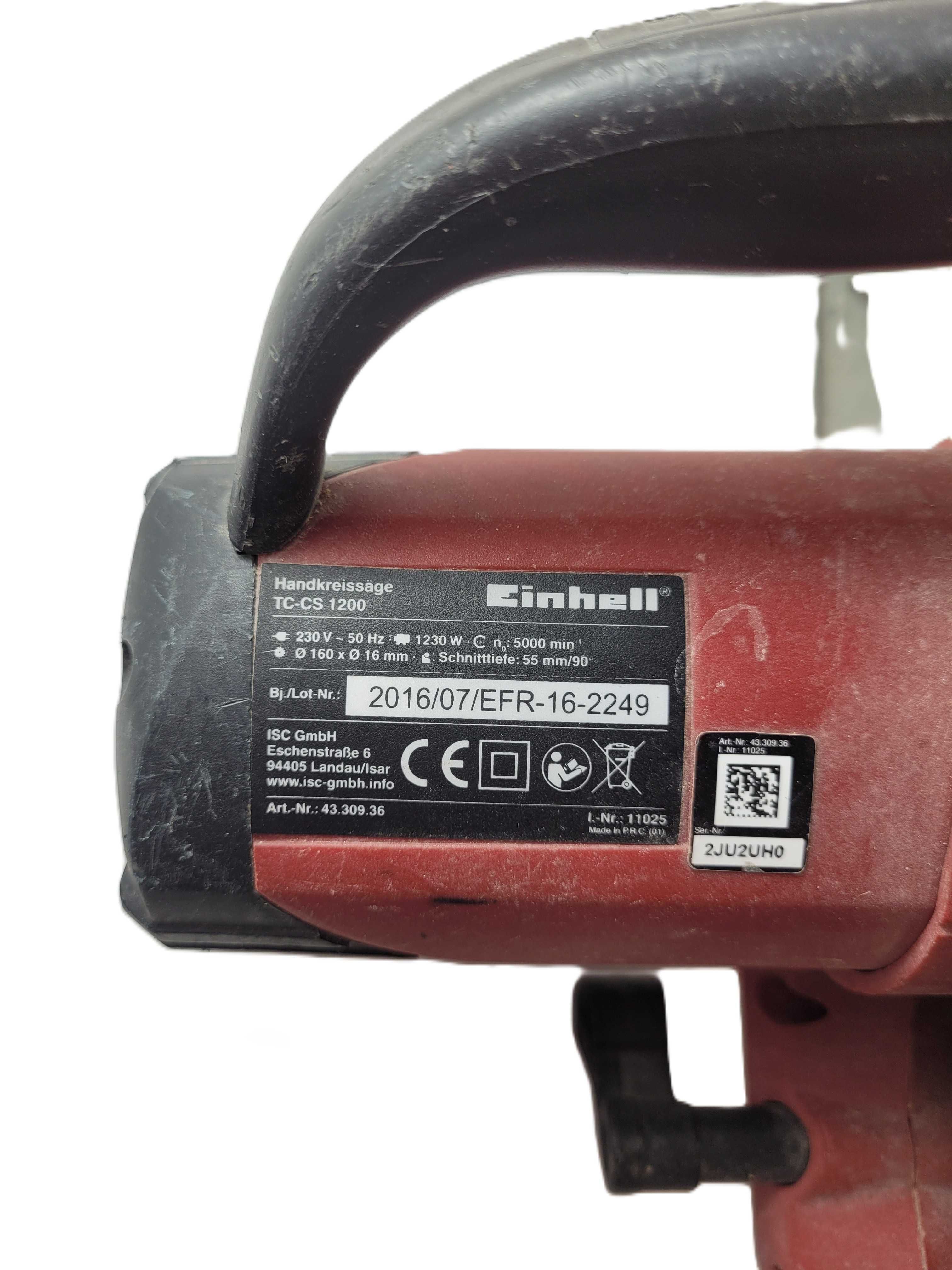 Pilarka Tarczowa EINHELL TC-CS 1200