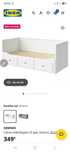 Cama+colchoes+móvel IKEA