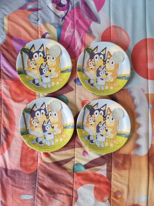 Artigos para Festa de aniversário Bluey 
Tema Bluey 
Desde 5€