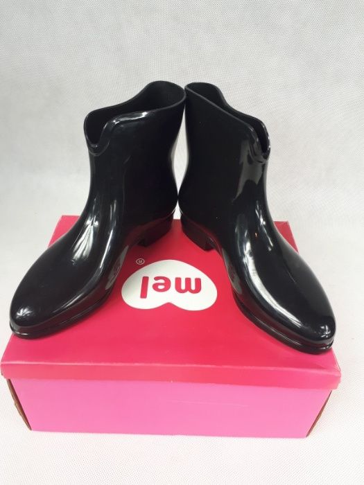 Nowe kalosze MELISSA kokardki pachnace 37 czarne
