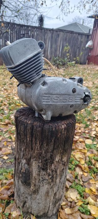 Розбір мотора Š-58 рига