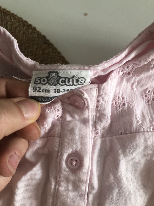 Kombinezon rozowy 92