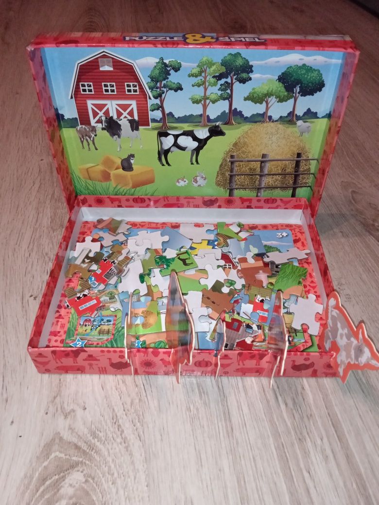 Puzzle farma gospodarstwo