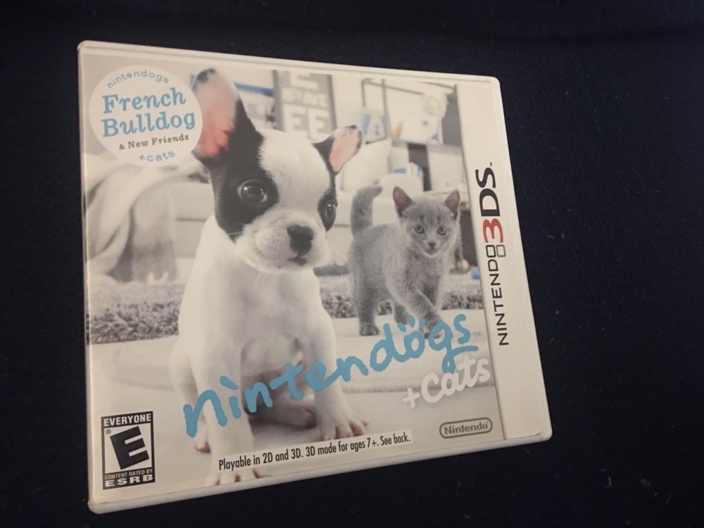 Jogo Nintendo 3DS Selects Nintendogs + Gatos:French Bulldog