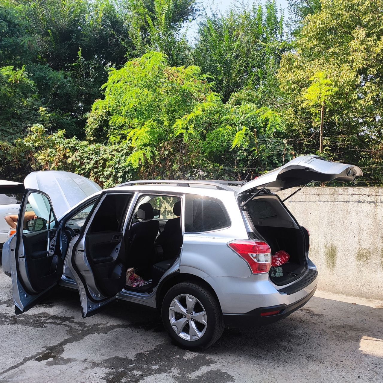 Защита спинки задних сидений SUBARU Forester 2014-2018