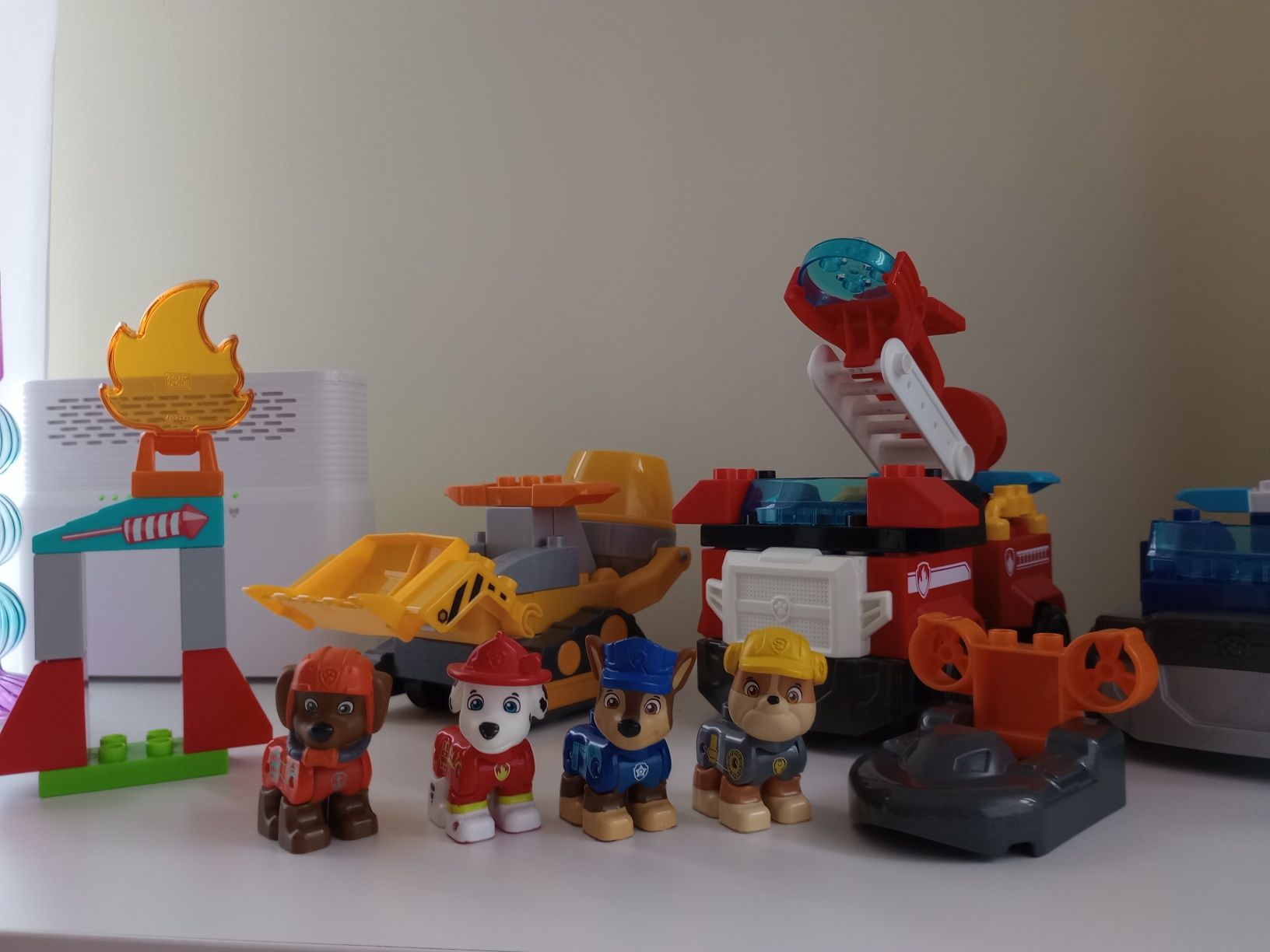 Psi Patrol zestaw klocków Mega Blocks