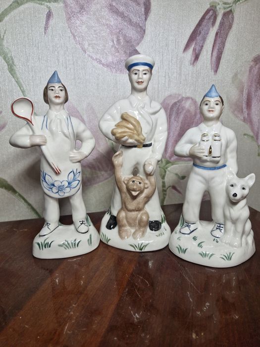 Фарфоровые статуэтки. Ретро. Раритет. Фигурки Фарфор. Антиквариат