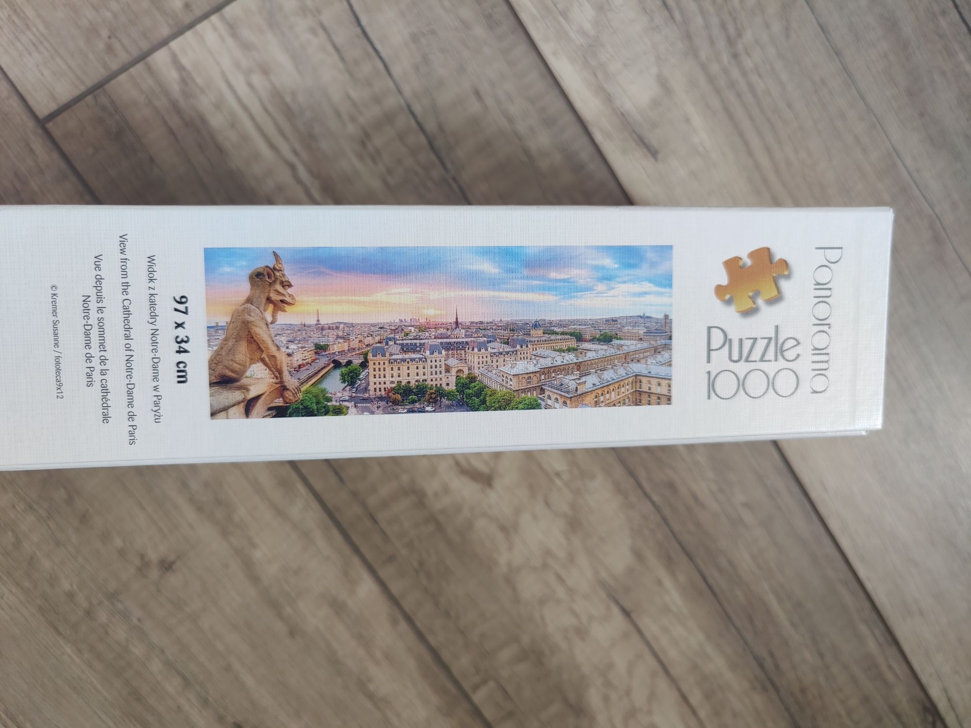 Puzzle 1000 TREFL Panorama Widok z katedry Notre-Dame w Paryżu